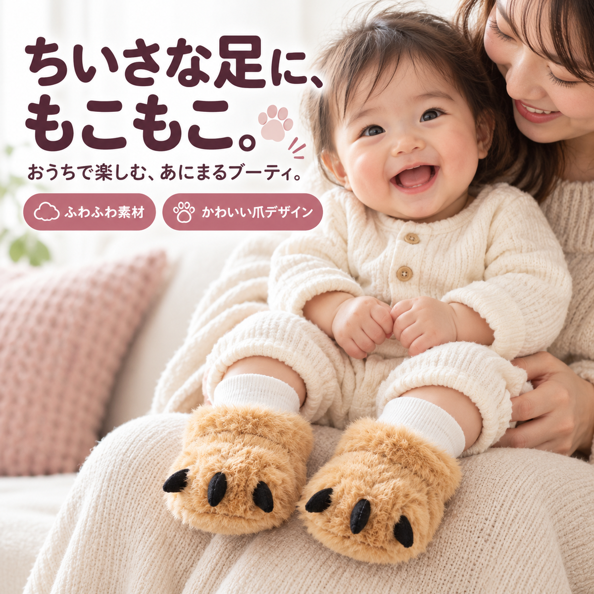 MM クマあんよ ベビーブーティ