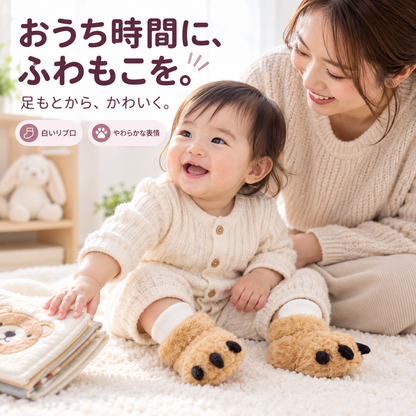 MM クマあんよ ベビーブーティ